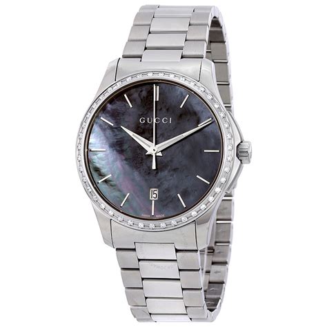 gucci silver watch mens|gucci women's watches clearance.